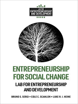 cover image of Entrepreneurship for Social Change